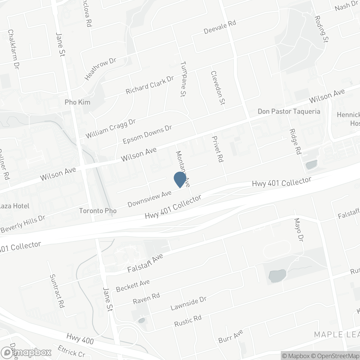 40 MONTANA AVENUE, Toronto, Ontario M3M 1B6